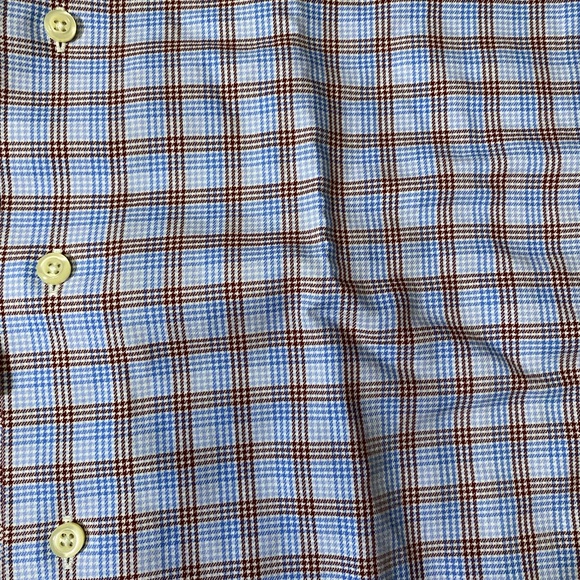 Brooks Brothers Regent 1818 Mens Work Dress Button Up Down Size Med 15.5 Shirt - Picture 4 of 10